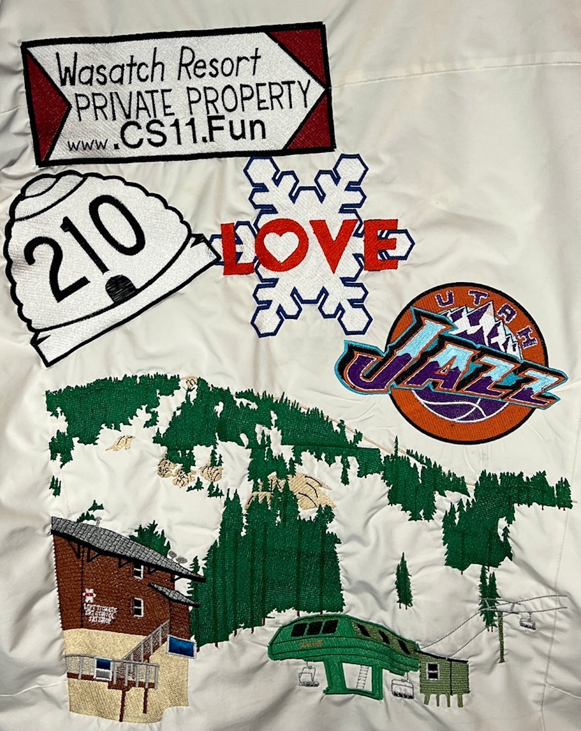 VIP Winter Coat Embroidery