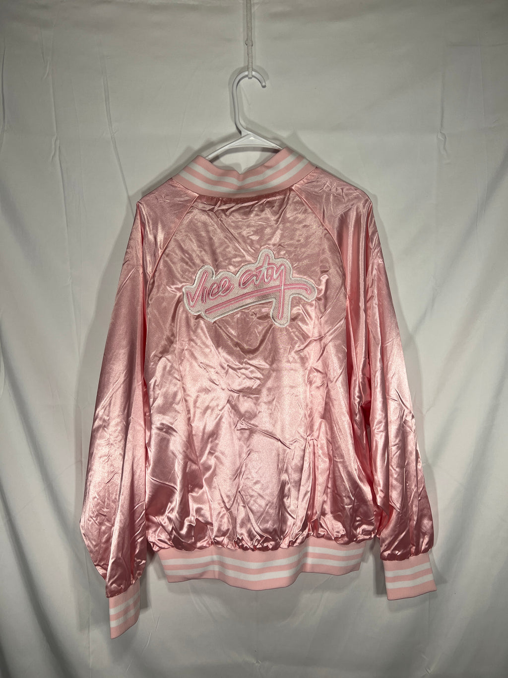 Pink GTA Vice City Bomber Jacket