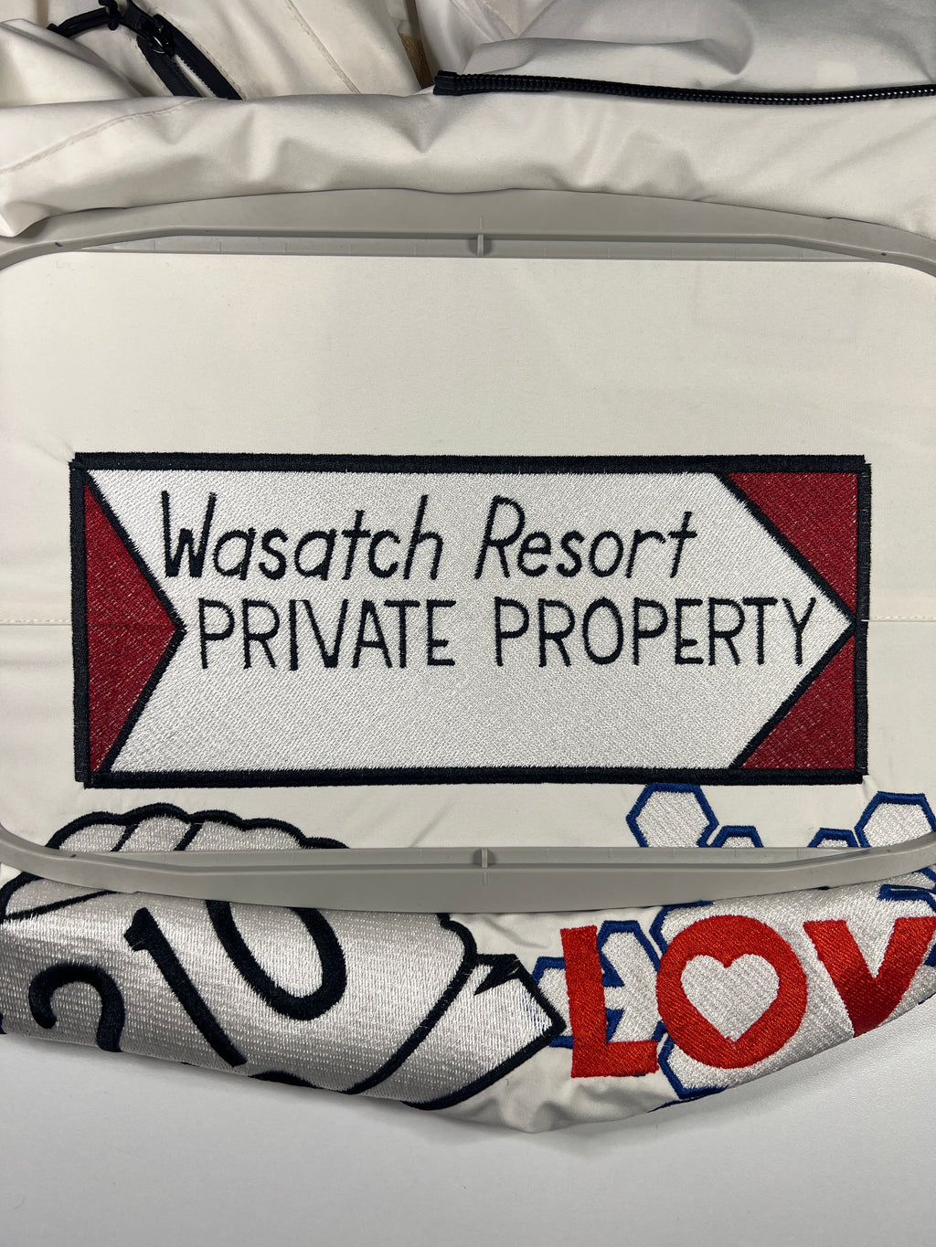 Custom Embroidered Winter Jacket (example)