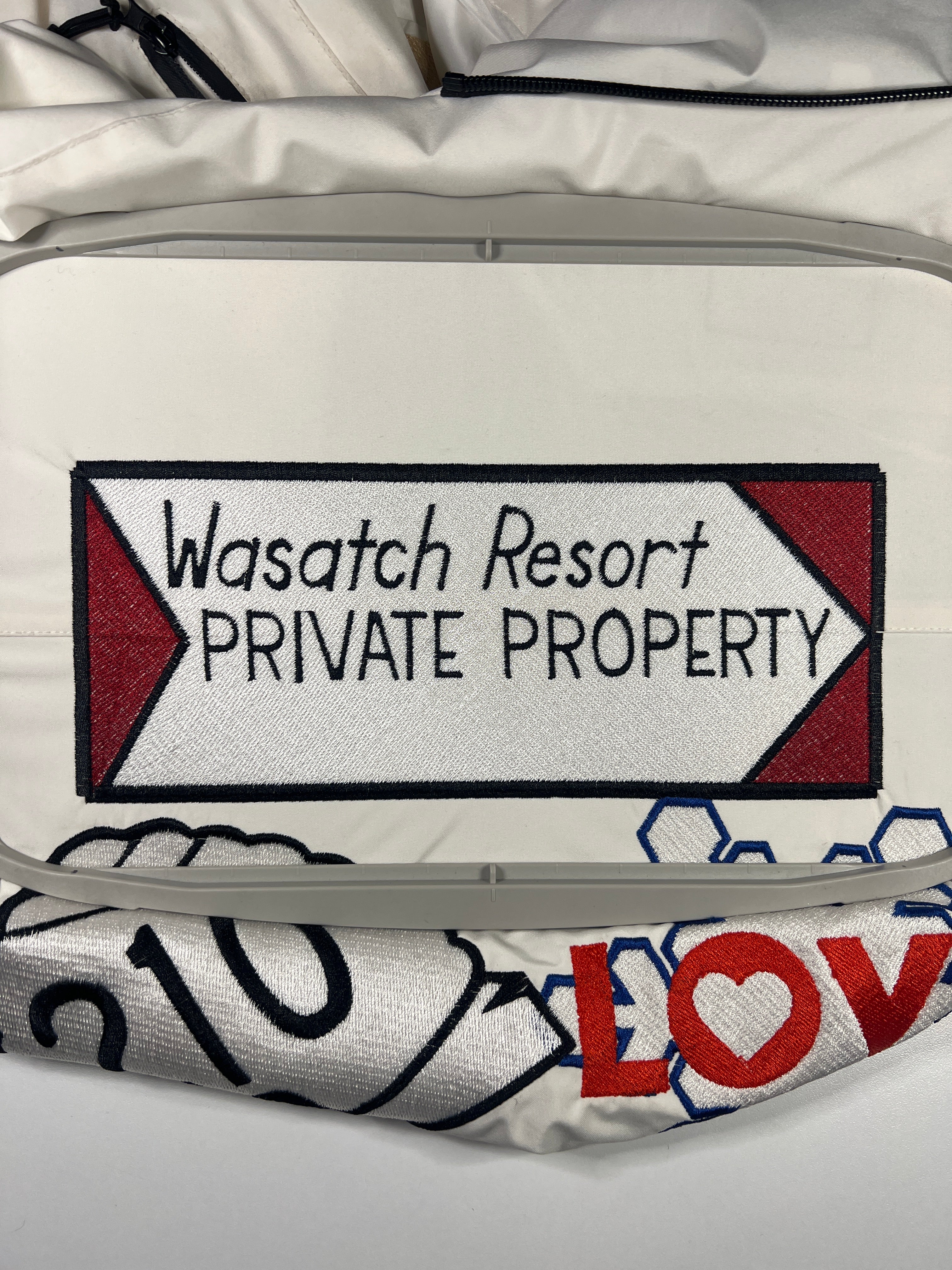 Custom Embroidered Winter Jacket (example)