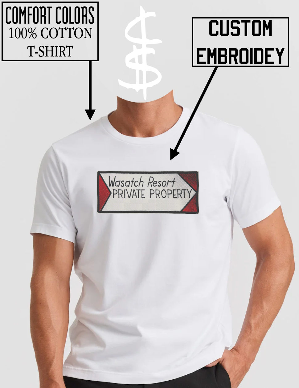 Wasatch Resort Private Property T-Shirt